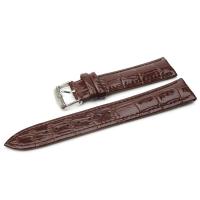 Ремешок для часов натуральная кожа темно-коричневый 12 мм C11-12dark-brown