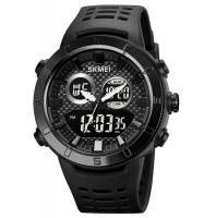 Часы наручные Skmei мужские электронные спортивные 2014black-black