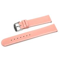 Ремешок для часов натуральная кожа розовый 16 мм C20-16pink