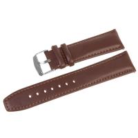 Ремешок для часов натуральная кожа коричневый 22 мм C24-22brown