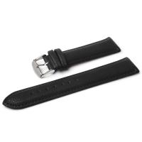 Ремешок для часов натуральная кожа черный 14 мм C3-14black