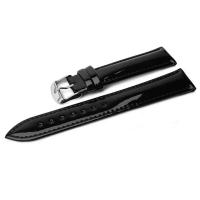 Ремешок для часов натуральная кожа черный 18 мм C12XL-18black