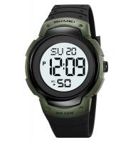 Часы наручные Skmei мужские электронные спортивные 2527green-white