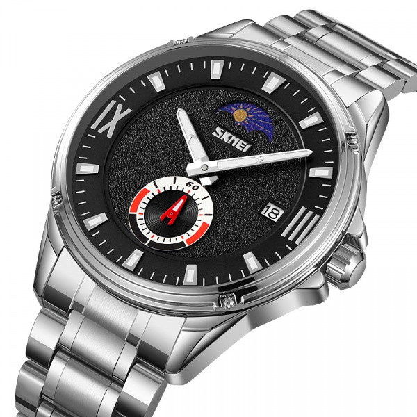 Часы наручные Skmei мужские кварцевые 9326silver-black