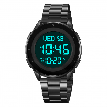 Часы наручные Skmei мужские электронные спортивные 2167black-black