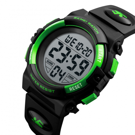 Часы наручные Skmei детские электронные спортивные 1266green