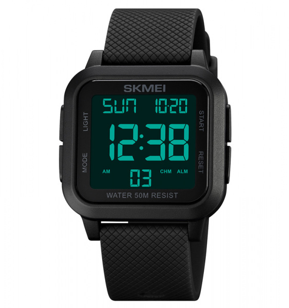Часы наручные Skmei мужские электронные спортивные 1894black-black