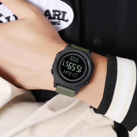 Часы наручные Skmei мужские электронные спортивные 2357army-green