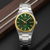 Часы наручные Skmei мужские кварцевые 9396silver-gold-green