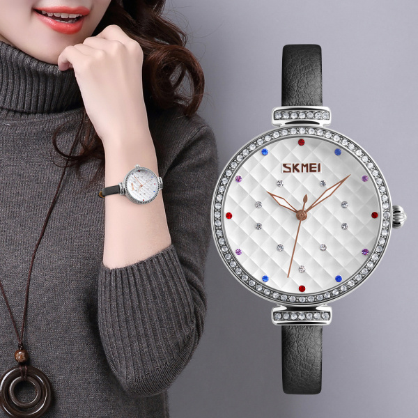 Часы наручные Skmei женские кварцевые 9142black
