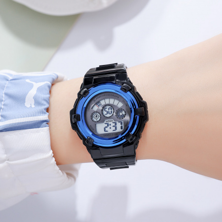 Часы наручные Skmei женские электронные спортивные 2156black-blue