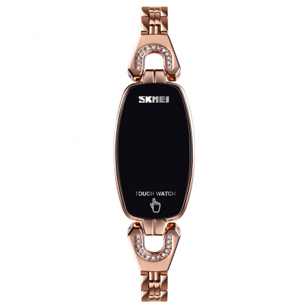 Часы наручные Skmei женские электронные 1588rose-gold