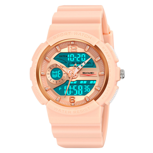 Часы наручные Skmei женские электронные спортивные 2477pink
