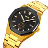 Часы наручные Skmei мужские кварцевые 9262gold-black