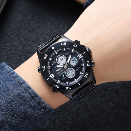 Часы наручные Skmei мужские электронные спортивные 2205black