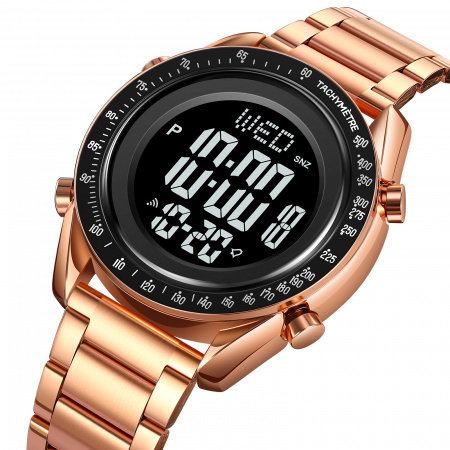 Часы наручные Skmei мужские электронные 2145rose-gold-black