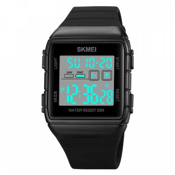 Часы наручные Skmei мужские электронные спортивные 1960black-white