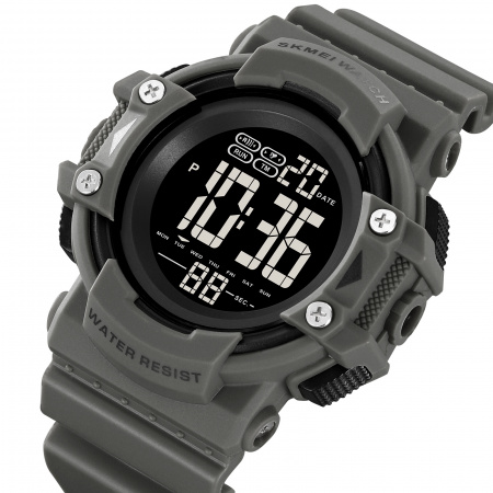 Часы наручные Skmei мужские электронные спортивные 2195grey