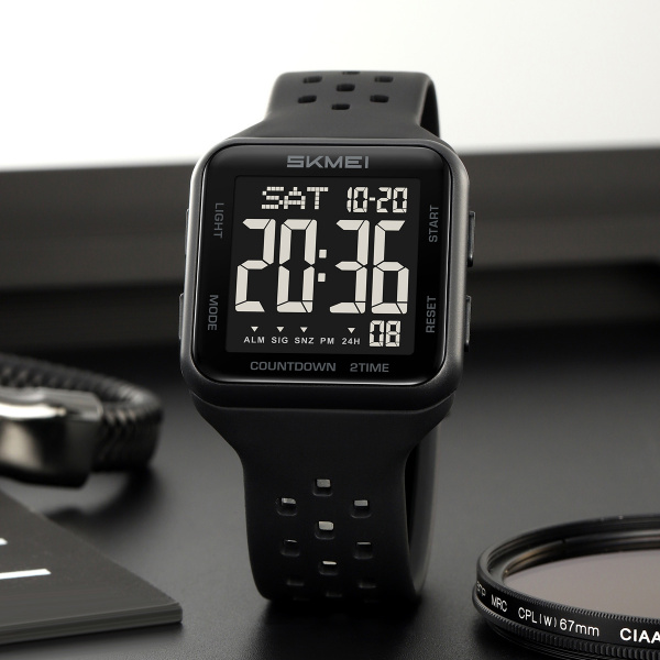 Часы наручные Skmei мужские электронные спортивные 2440black
