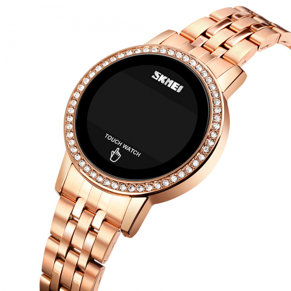 Часы наручные Skmei женские электронные 1669rose-gold
