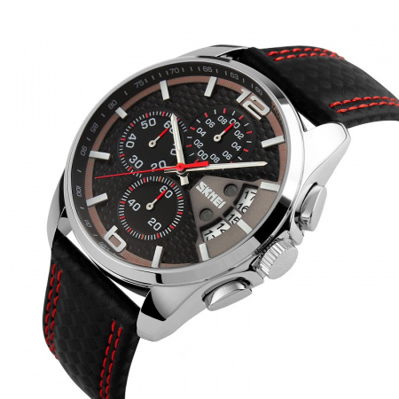 Часы наручные Skmei мужские кварцевые 9106cl-red