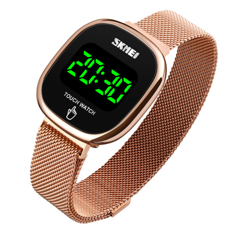 Часы наручные Skmei женские электронные 1589rose-gold