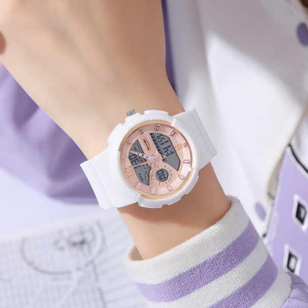 Часы наручные Skmei женские электронные спортивные 2477white