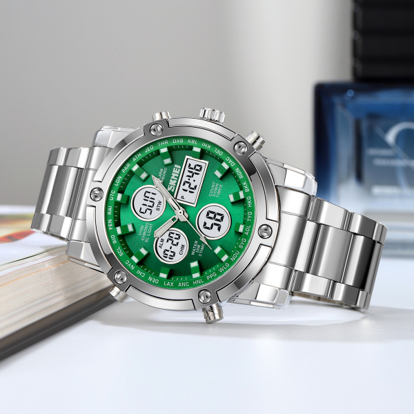 Часы наручные Skmei мужские электронные спортивные 2556green