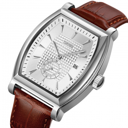 Часы наручные Skmei мужские кварцевые 9306silver-silver