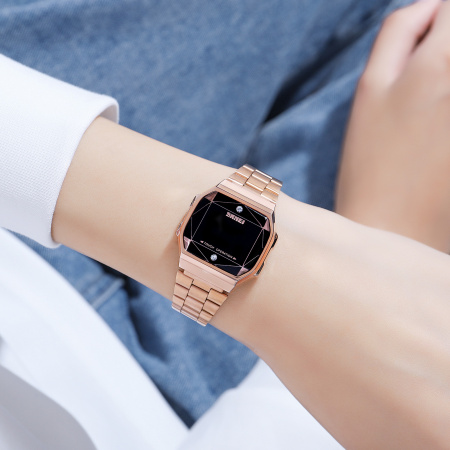 Часы наручные Skmei женские электронные 1797rose-gold
