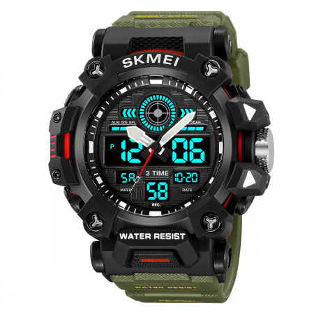 Часы наручные Skmei мужские электронные спортивные 2226green