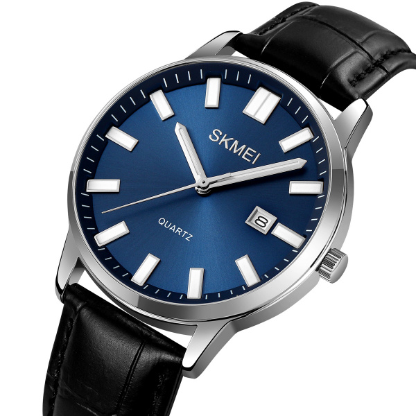 Часы наручные Skmei мужские кварцевые 2252silver-blue