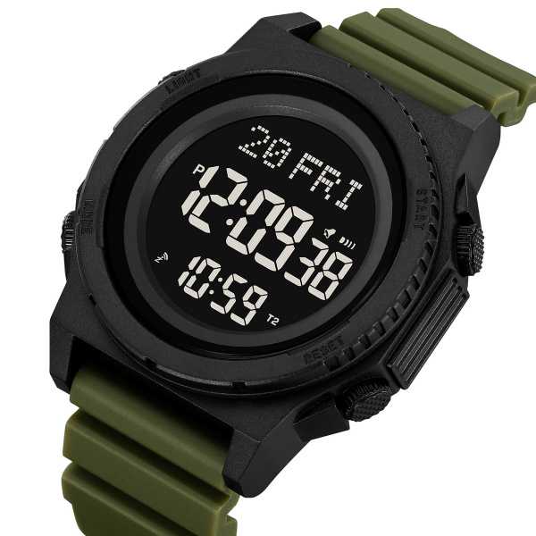 Часы наручные Skmei мужские электронные спортивные 2357army-green