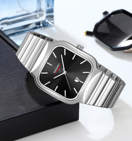 Часы наручные Skmei мужские кварцевые 9361silver-black