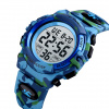 Часы наручные Skmei мужские электронные спортивные 1548light-blue-camo
