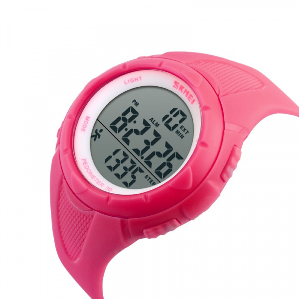 Часы наручные Skmei женские электронные спортивные 1108dg-rose-red