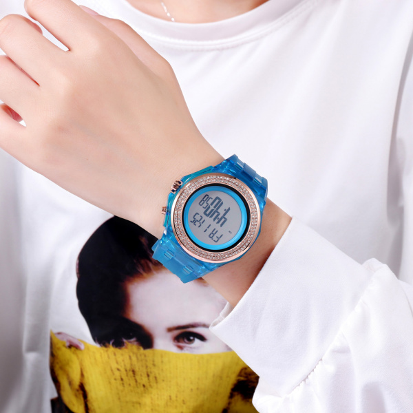 Часы наручные Skmei женские электронные спортивные 1598blue