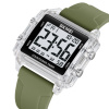 Часы наручные Skmei мужские электронные 2320white-light-green