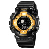 Часы наручные Skmei мужские электронные спортивные 2035black-gold-black