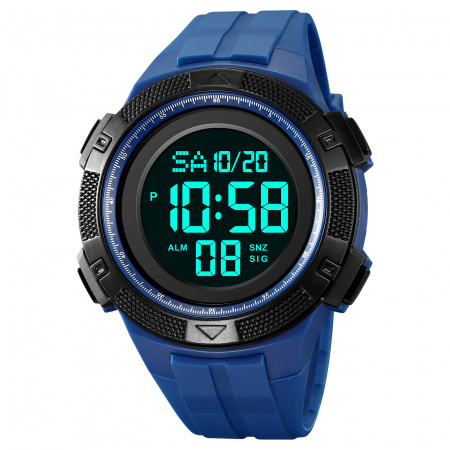 Часы наручные Skmei мужские электронные спортивные 2078dark-blue