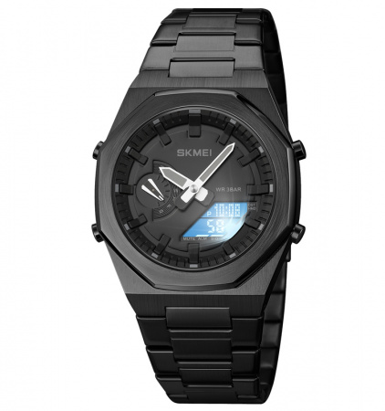 Часы наручные Skmei мужские электронные спортивные 1816black-black-black