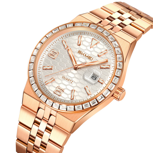 Часы наручные Skmei женские кварцевые 2655rose-gold