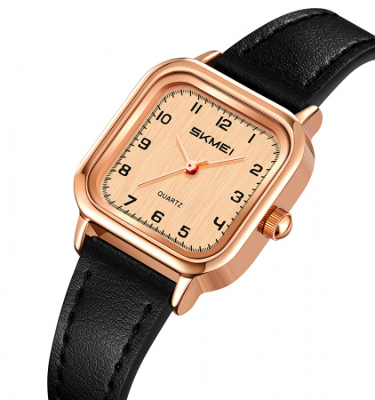Часы наручные Skmei женские кварцевые 2579rose-gold-black