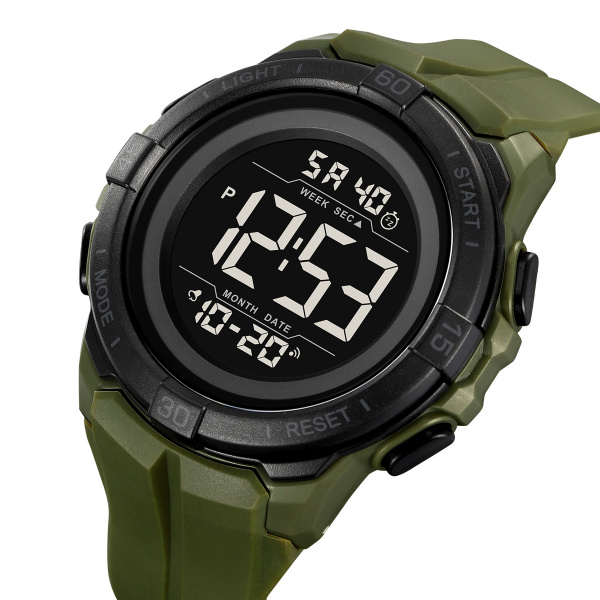 Часы наручные Skmei мужские электронные спортивные 2565green