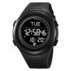 Часы наручные Skmei мужские электронные спортивные с компасом 2166black-black