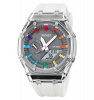 Часы наручные Skmei мужские электронные спортивные 2100white-grey