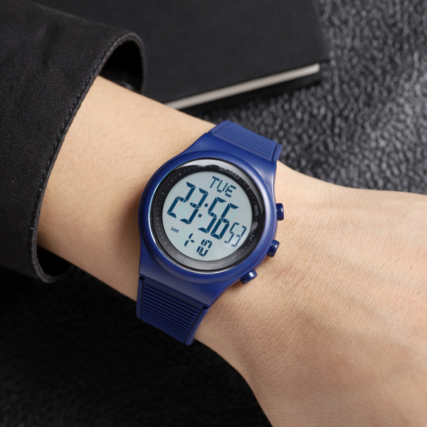 Часы наручные Skmei женские электронные спортивные 1980blue