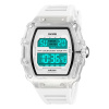Часы наручные Skmei мужские электронные спортивные 2296white-white