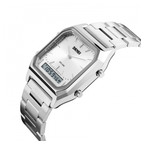 Часы наручные Skmei мужские электронные 1220silver