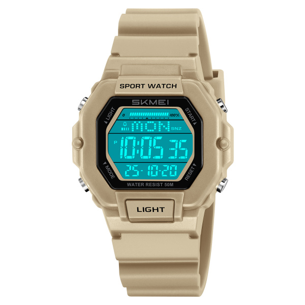 Часы наручные Skmei женские электронные спортивные  2573coffee